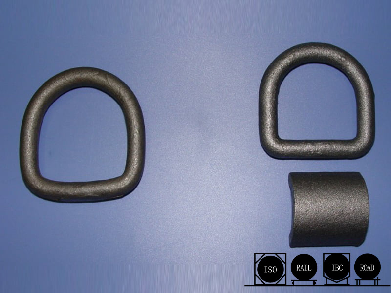 Robuste cinghie per bagagli con anello a D